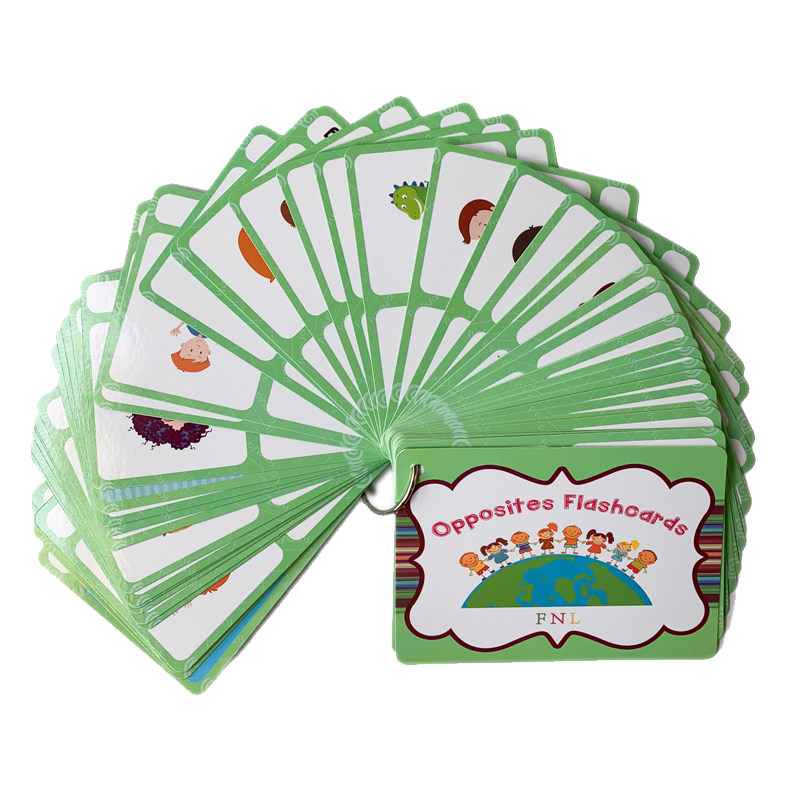 Kids Toys Latest - De 100 Groepen Tegenstellingen Flashcards Engelse