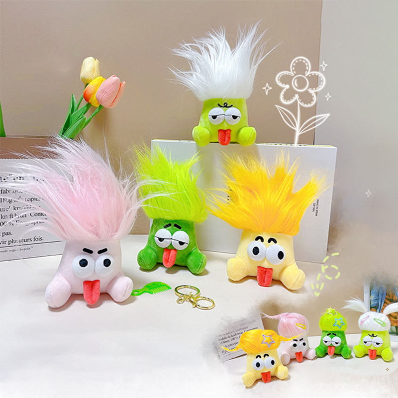 Kids Quirky Toys - Cartoon Gebakken Haar Eigenzinnige Pop Kerst