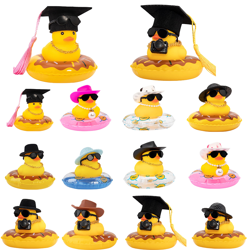 Rubber Duck Bath - Eend Auto Badeend Dashboard Decoraties Camera