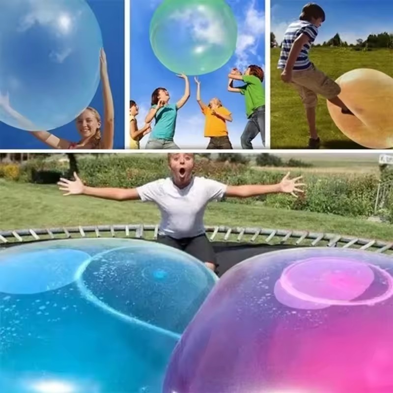 Bubble Machine Outdoor - Buitenspeelgoed voor kinderen, opblaasbare rubberen ballen,