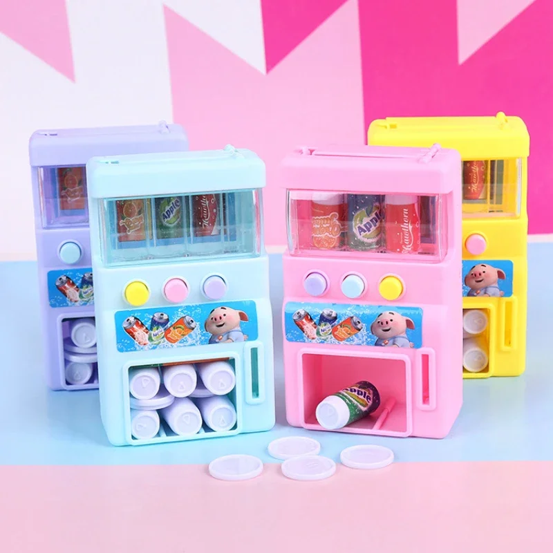 Kids Toys Vending Machine - Willekeurige kleursimulatieautomaat, balmachine met minimunten, speelgoed