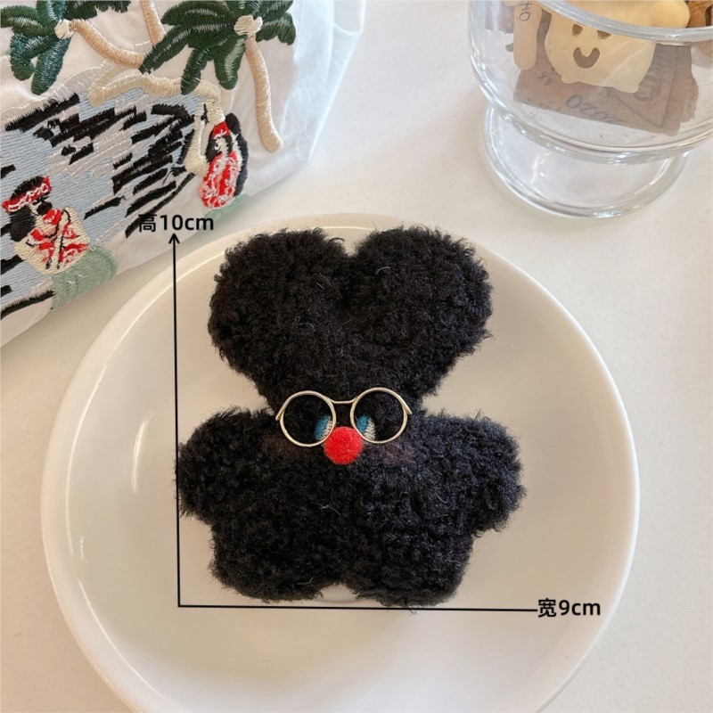 Kids Quirky Toys - Schattige pluche konijntje sleutelhanger eigenzinnige slijtage