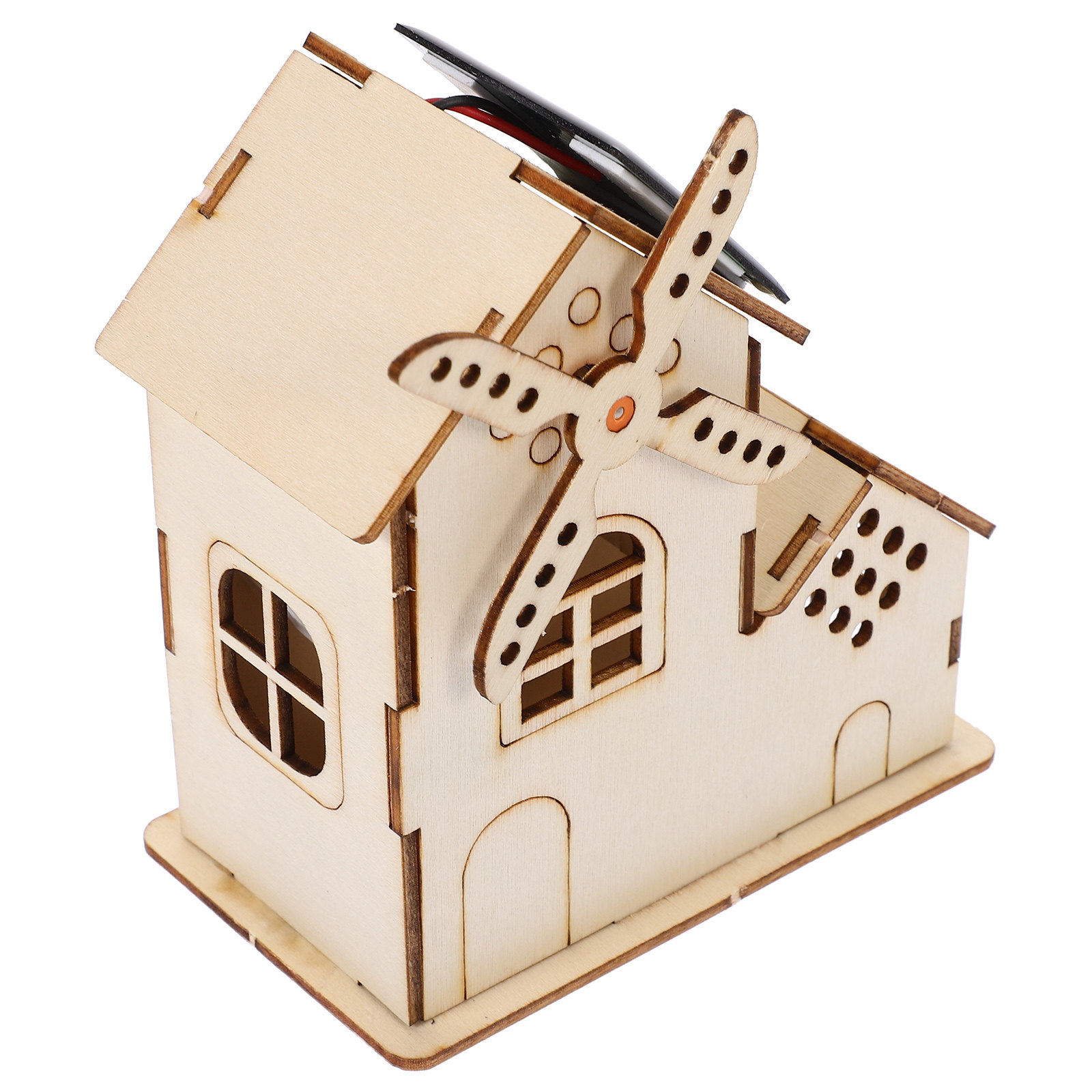 Science Experiment Kit - 1Set Zonne-Windmolen Bouwpakket Wetenschap Kit Kinderen