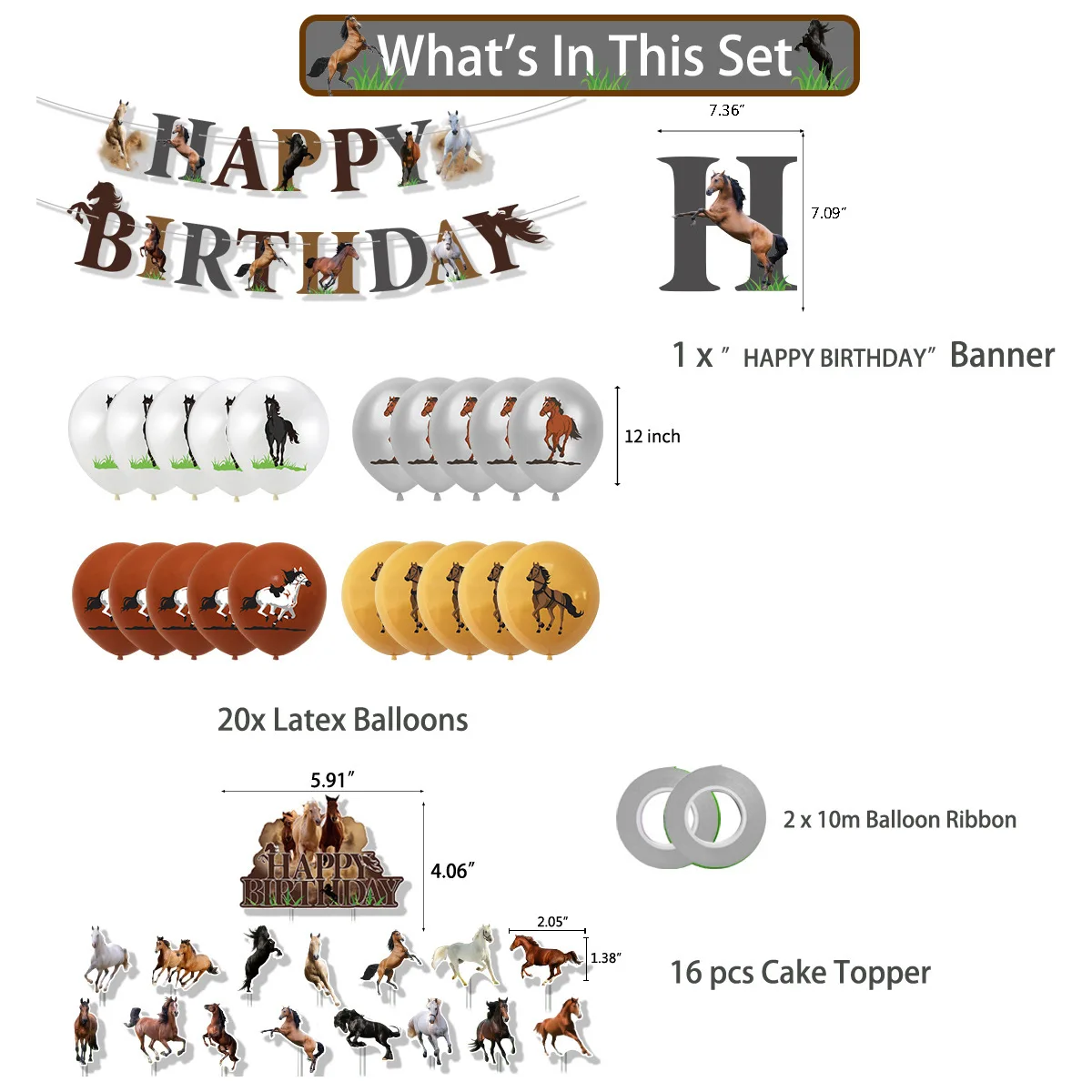Paardenraces Verjaardagsfeestj - Banner Kids Toys recensie en prijs