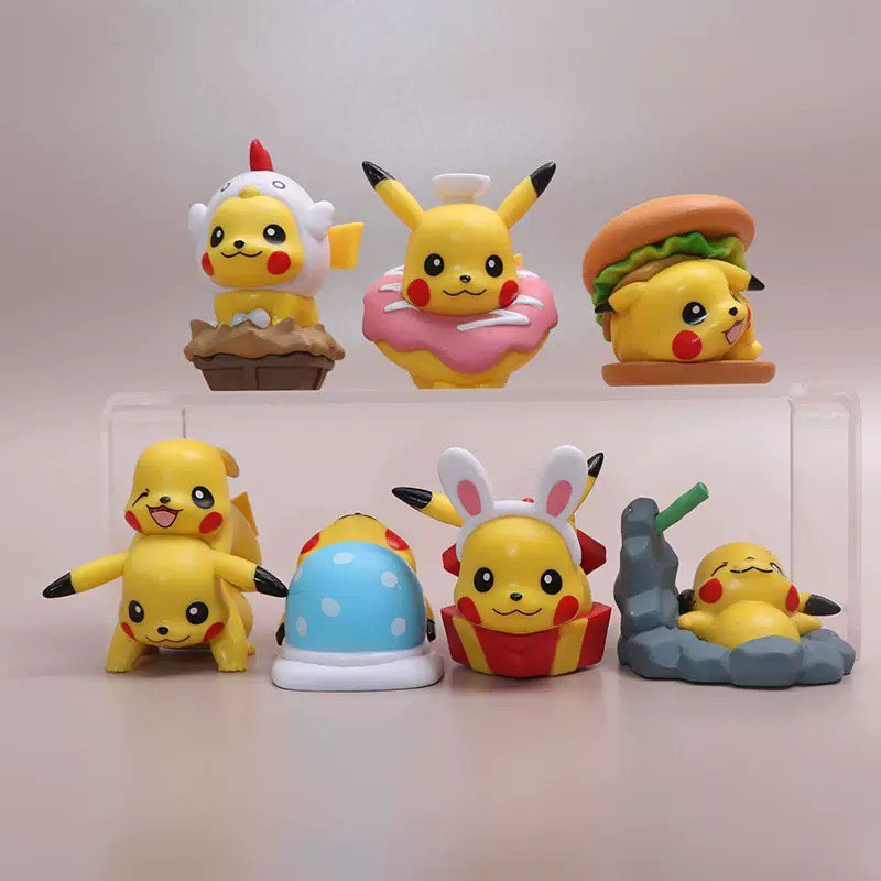 Leuke Pikachu Figuren 7-delige - Kids Toys Under 200 recensie en prijs