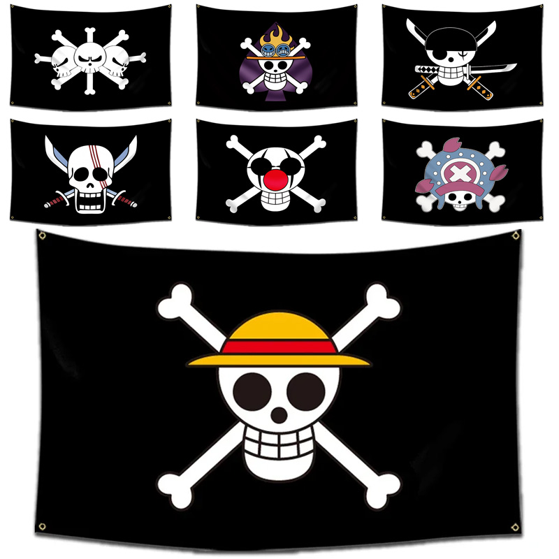 One Piece Jolly Roger Muurbann - Banner Kids Toys recensie en prijs