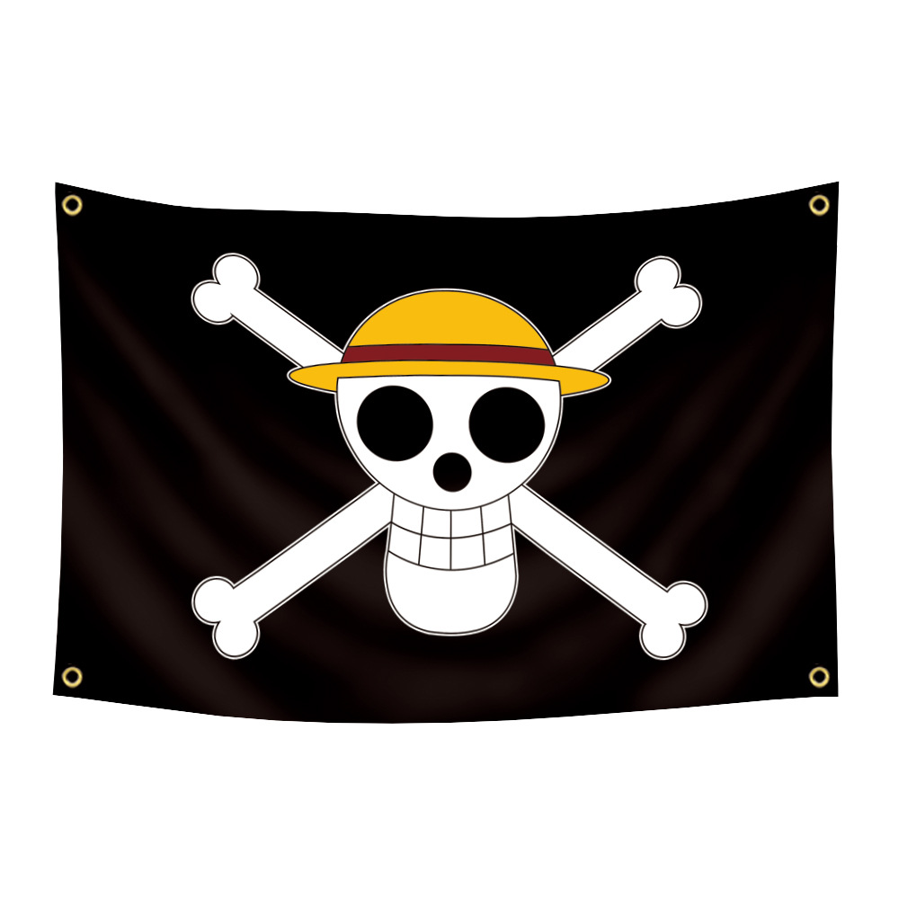 One Piece Jolly Roger Muurbann - Banner Kids Toys recensie en prijs