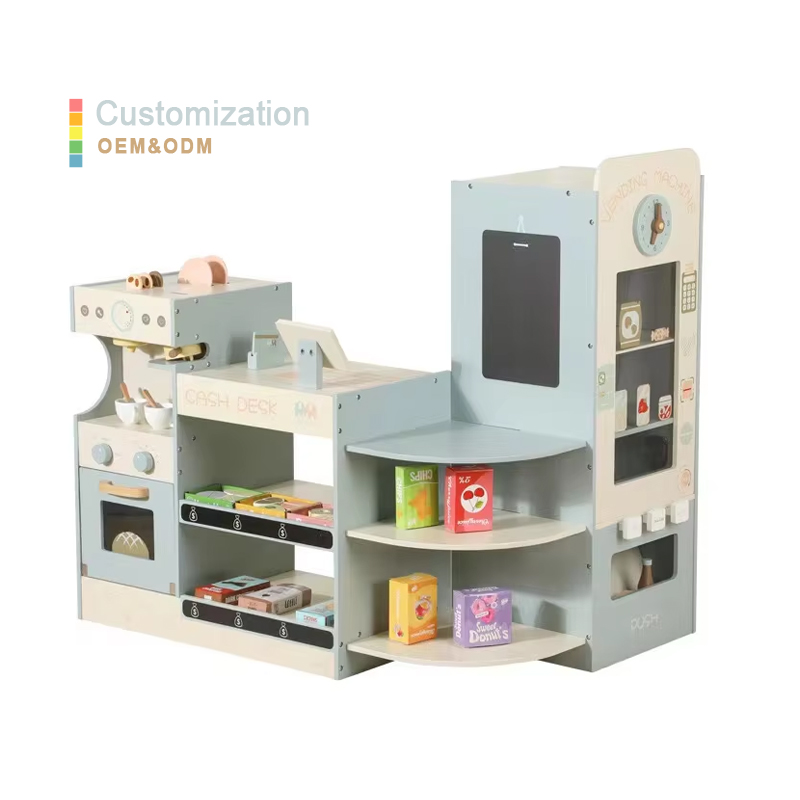 Houten supermarkt speelset voo - Kids Toys Vending Machine recensie en prijs