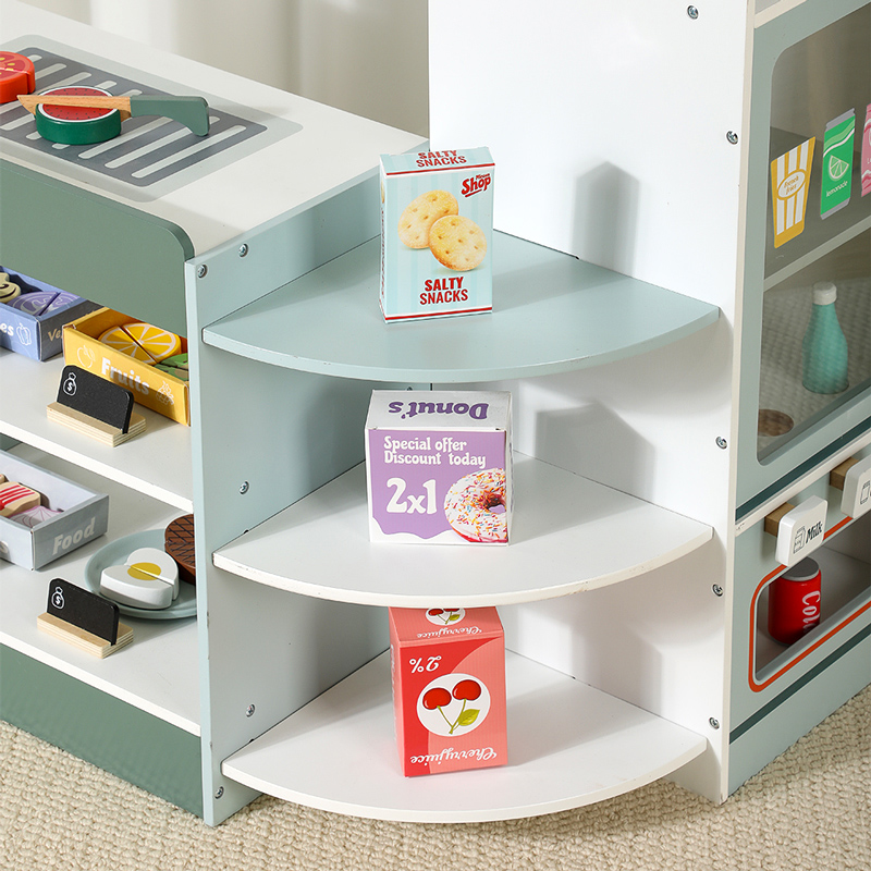 Houten supermarkt speelset voo - Kids Toys Vending Machine recensie en prijs