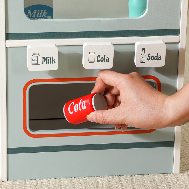 Houten supermarkt speelset voo - Kids Toys Vending Machine recensie en prijs