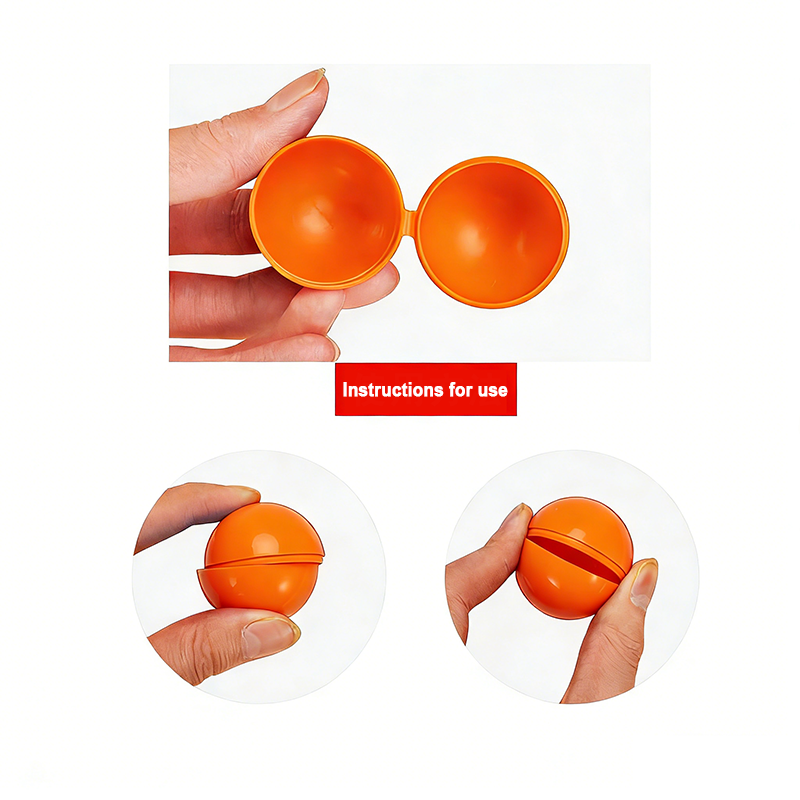 100-500 Stuks 4CM Oranje Plast - Kids Toys Vending Machine recensie en prijs