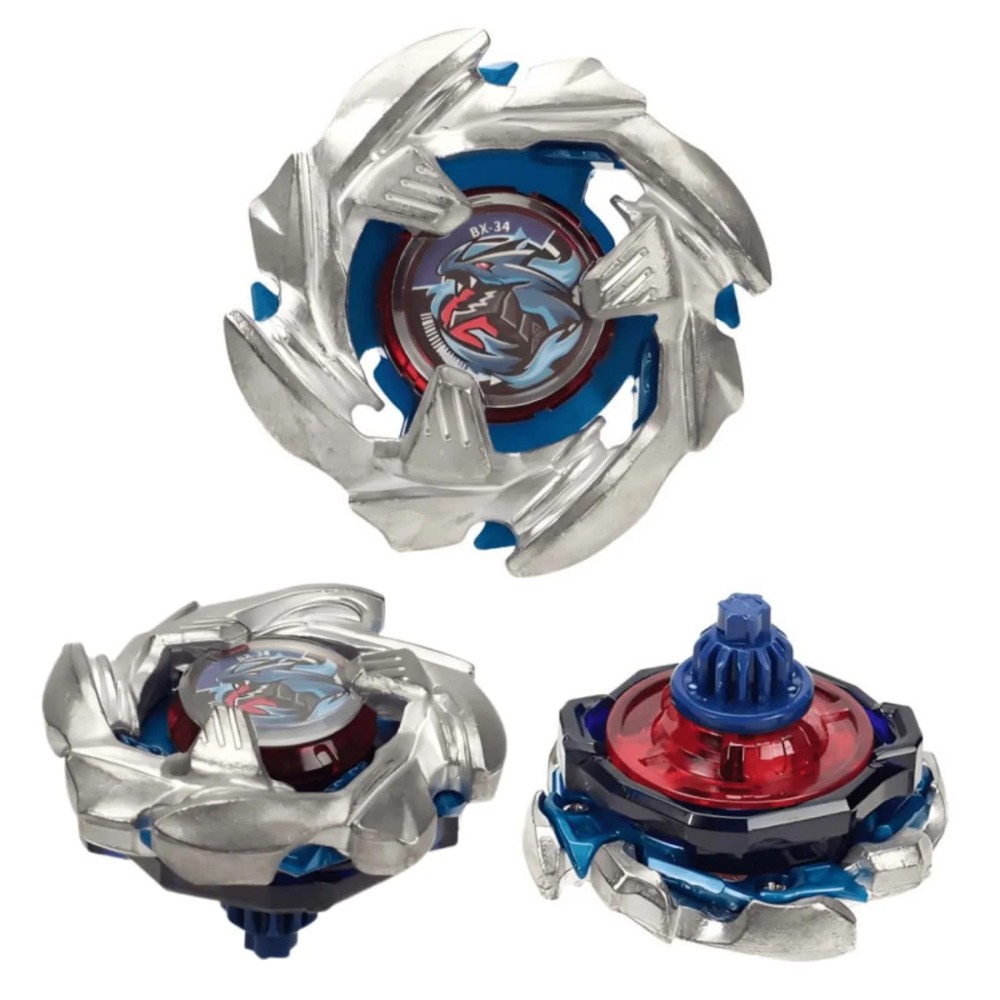 BX-34 Zilverblauwe Kobalt Drag - Spin Top Gyro Toy recensie en prijs