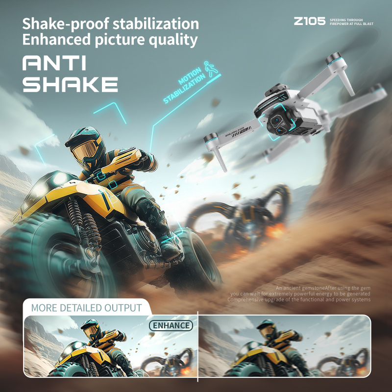 Z105 Drone 4,3-inch scherm 8K  - Toys For Kids Video recensie en prijs