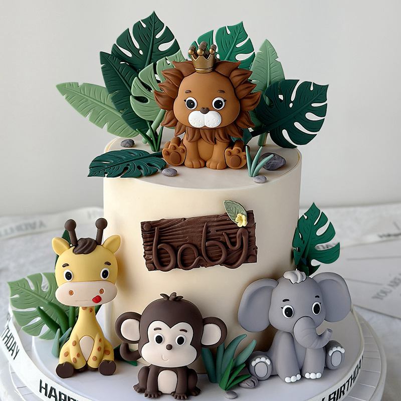 Jungle Safari Dierenpop Taart  - Kids Toys Elephant recensie en prijs