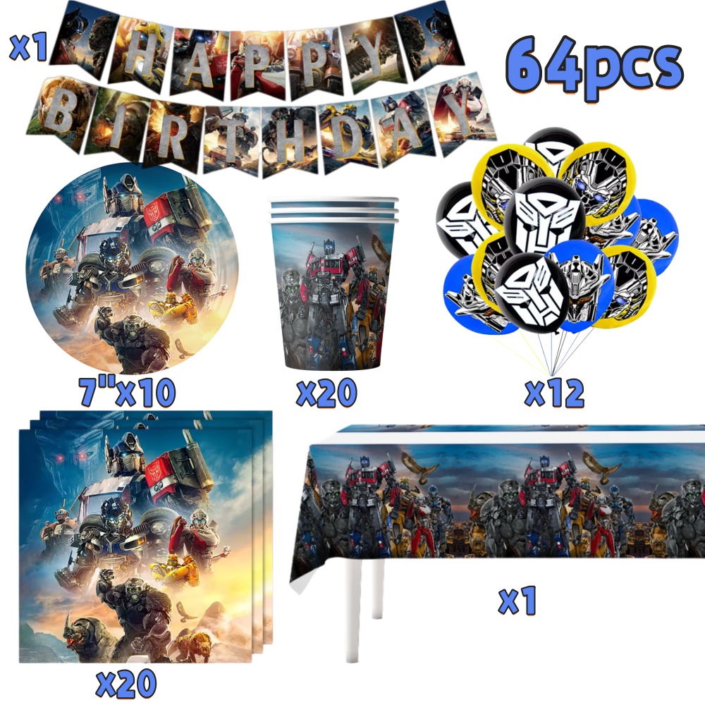 Transformers Cartoon DIY Verja - Banner Kids Toys recensie en prijs