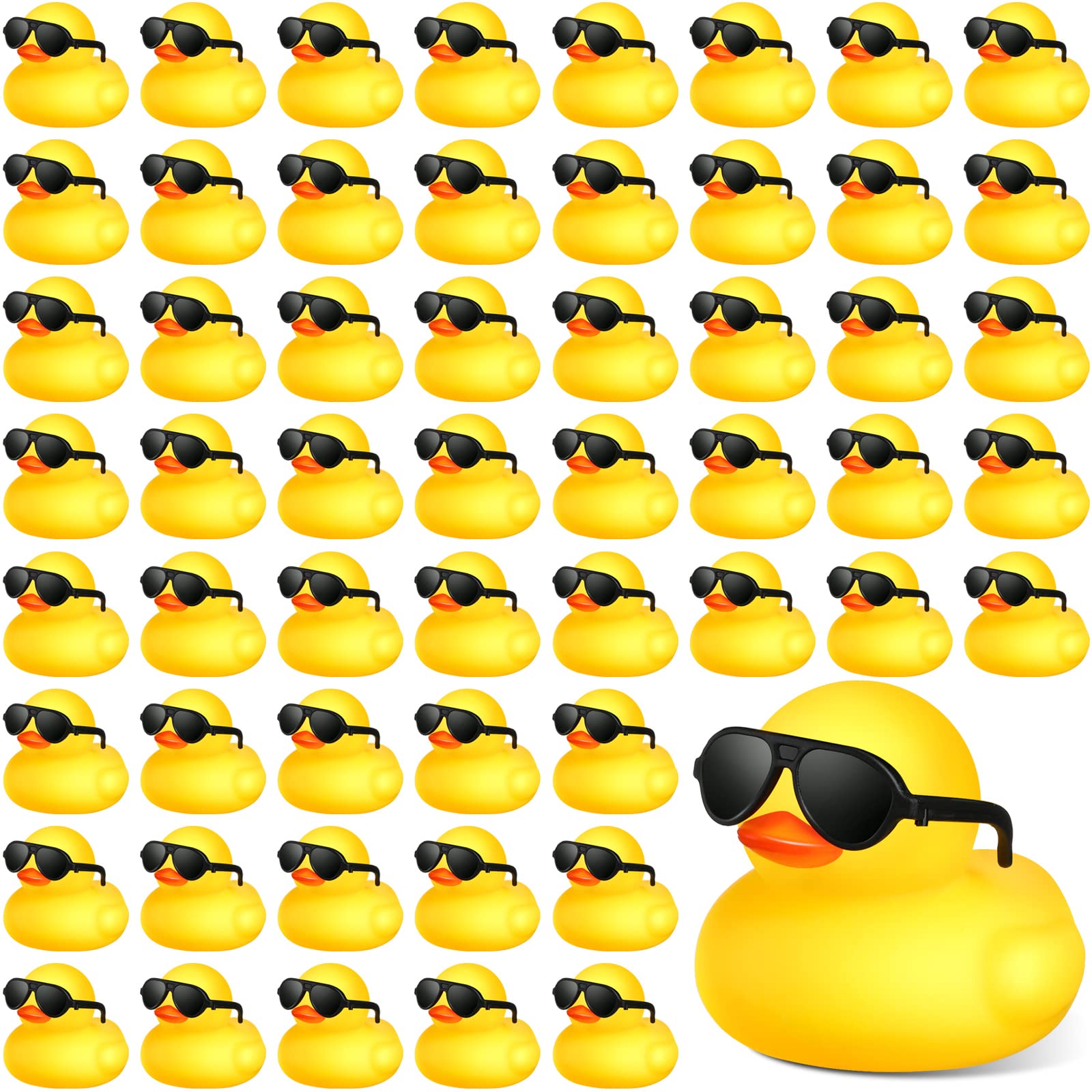 1-100 stuks gele mini badeendj - Rubber Duck Bath recensie en prijs