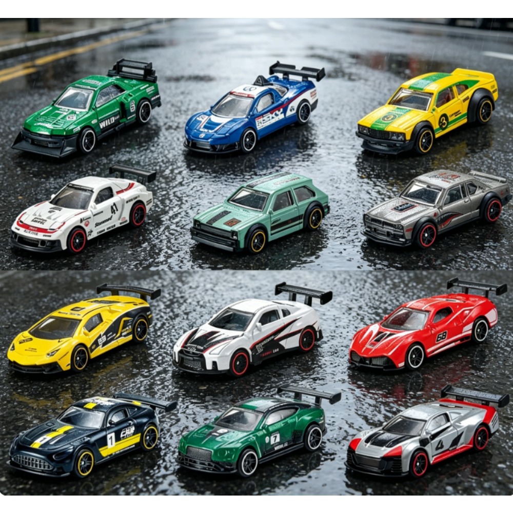 1:64 Alloy Raceauto 6-delige s - Kids Toys Vending Machine recensie en prijs