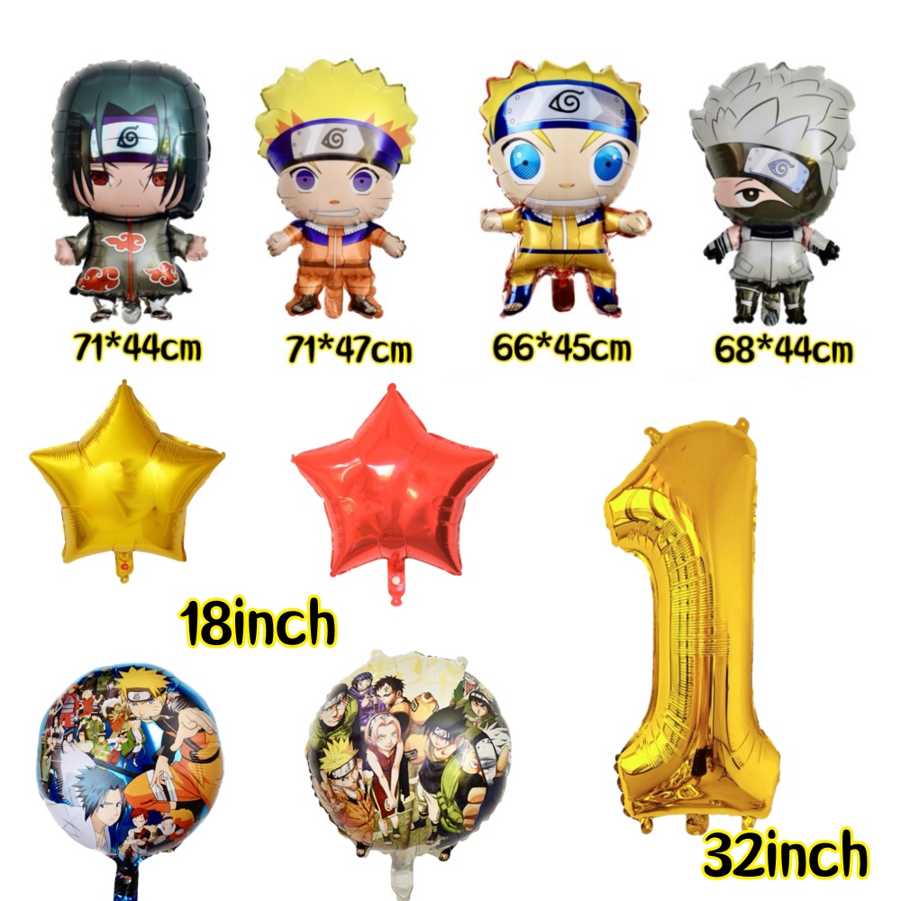Naruto Folieballonnen 12 inch  - Banner Kids Toys recensie en prijs