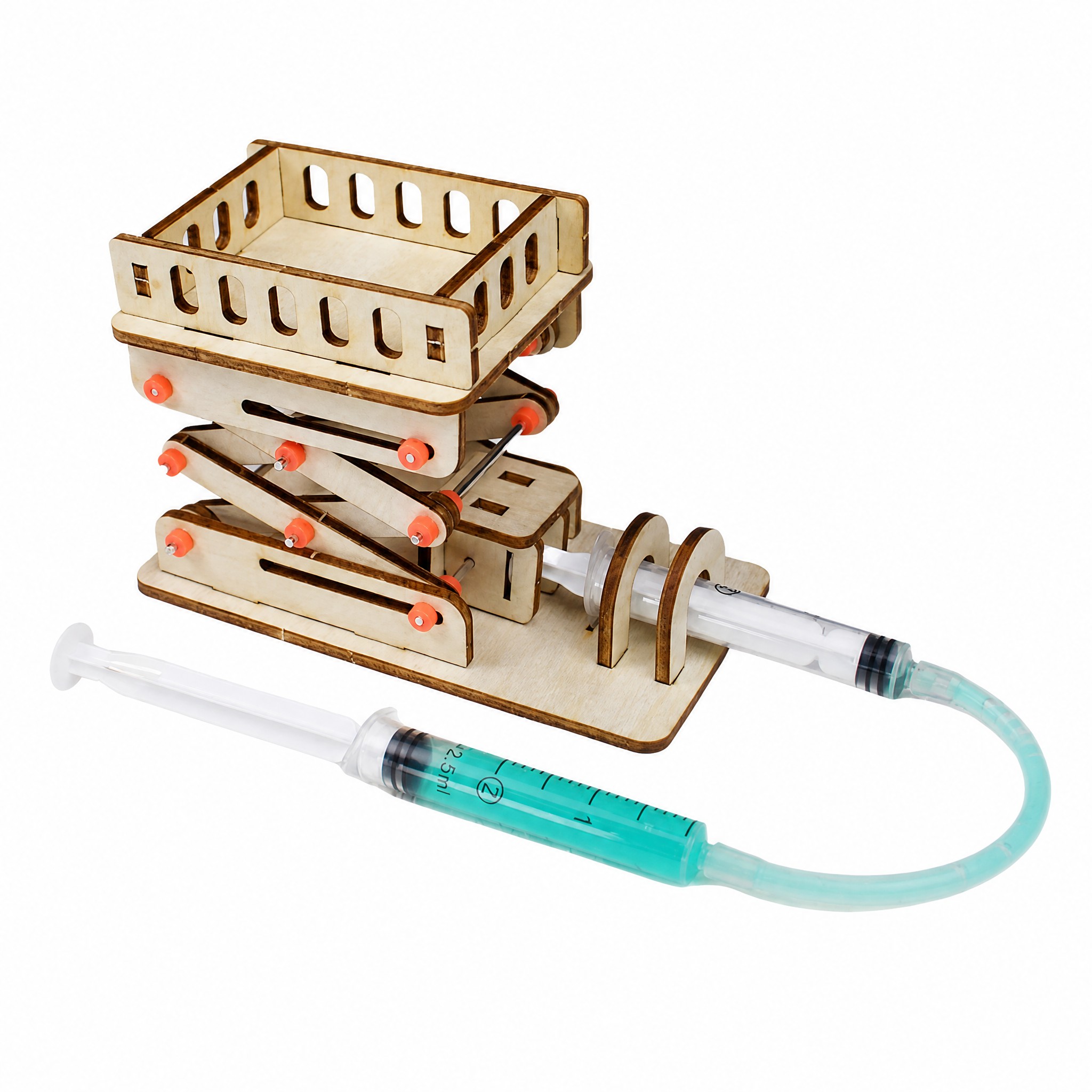DIY Houten Hydraulisch Hefplat - Science Experiment Kit recensie en prijs