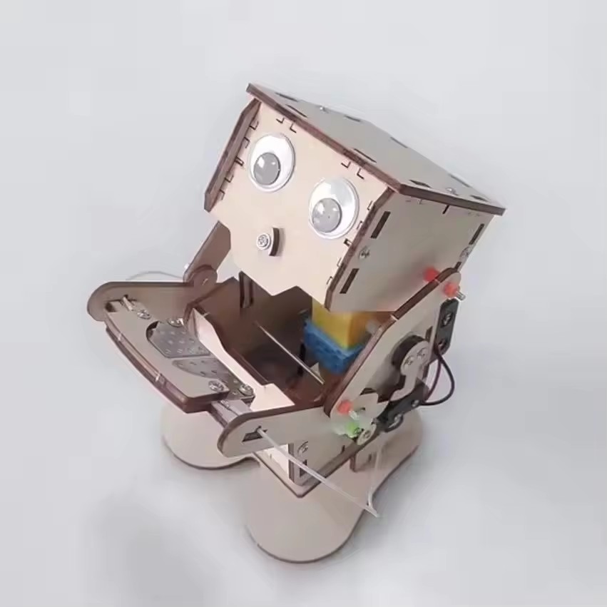 Muntzogende eetrobot model DIY - Science Experiment Kit recensie en prijs