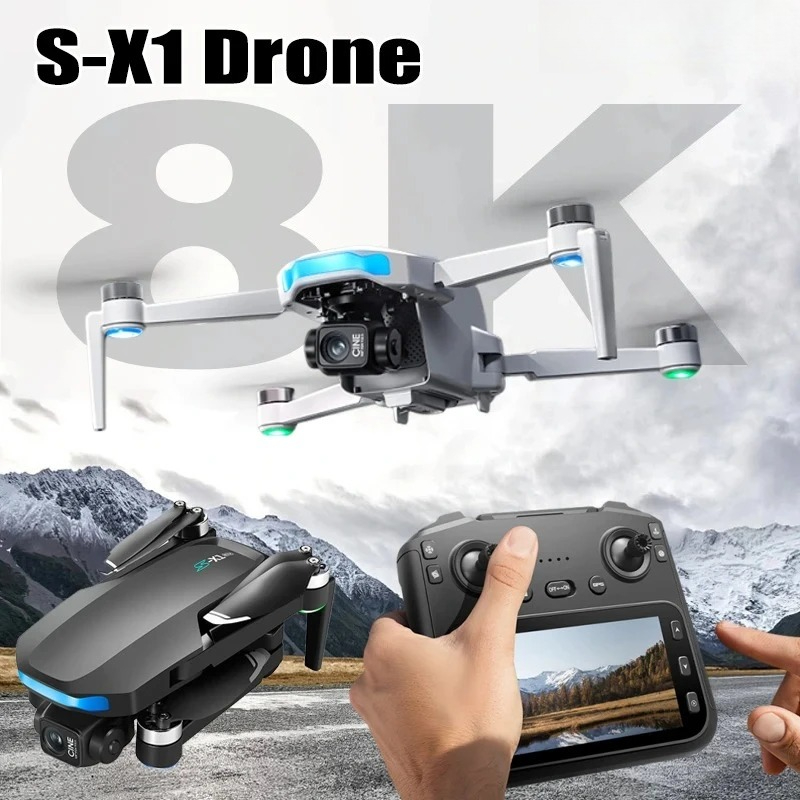 Originele S-X1 Drone 8K HD Pro - Toys For Kids Video recensie en prijs