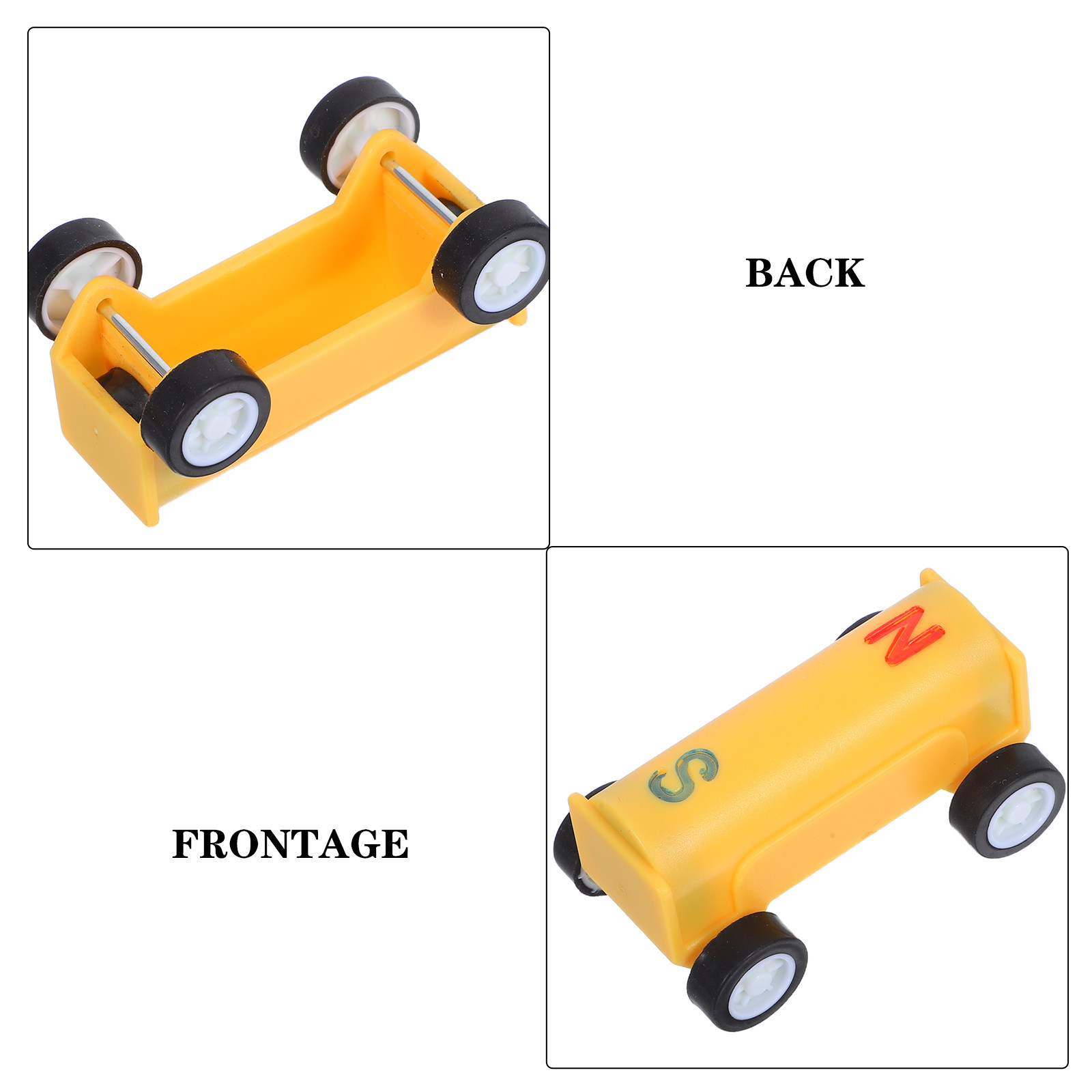 1 set magnetische auto's voor  - Science Experiment Kit recensie en prijs