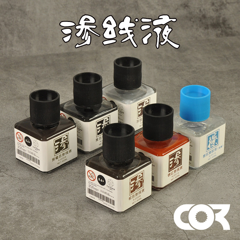 Tamiya Panel Line 87131 87132  - Tamiya Model Paint Set recensie en prijs