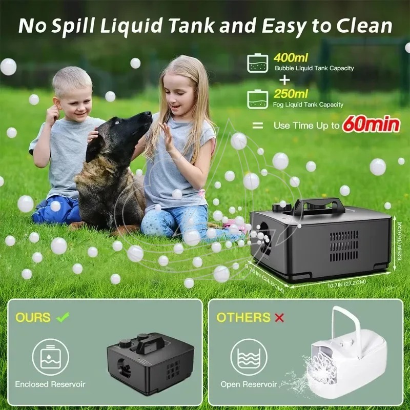 2-in-1 Rook- en Bellenmachine  - Bubble Machine Outdoor recensie en prijs