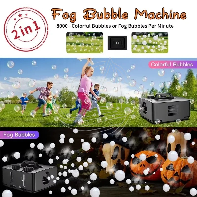 2-in-1 Rook- en Bellenmachine  - Bubble Machine Outdoor recensie en prijs