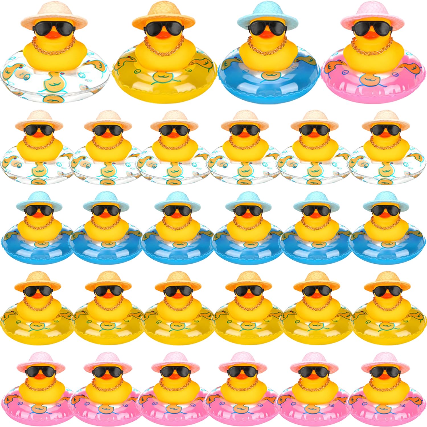 6-36 Set Mini Badeendjes in Bu - Rubber Duck Bath recensie en prijs