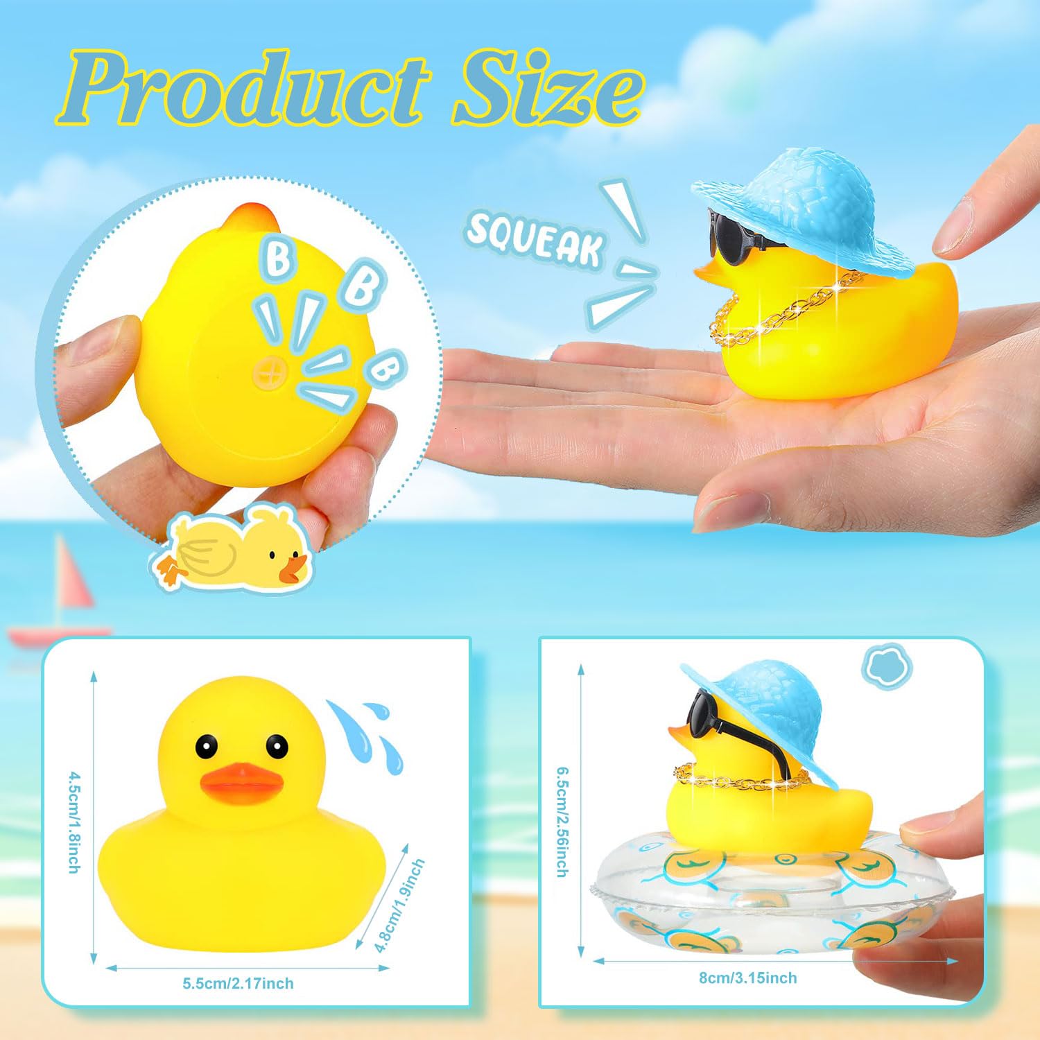 6-36 Set Mini Badeendjes in Bu - Rubber Duck Bath recensie en prijs