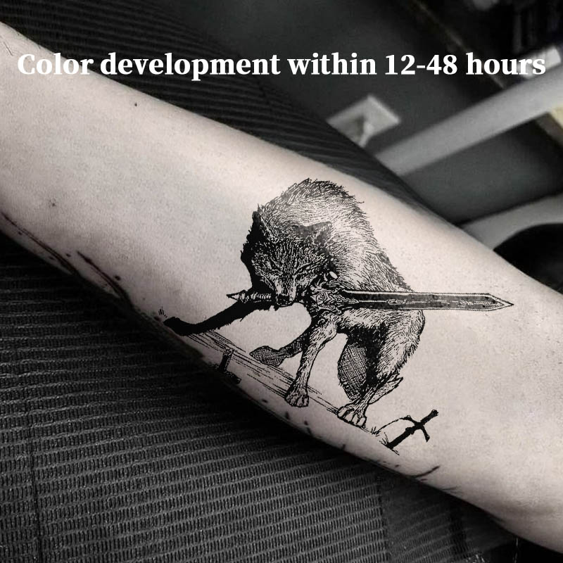Fake Tattoo Dark Style Wolf Wa - Kids Toys Low Price recensie en prijs