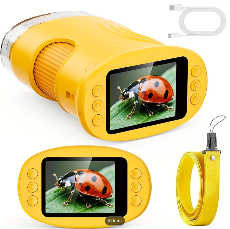 1000X Zakmicroscoop voor kinde - Microscope Kids Science recensie en prijs