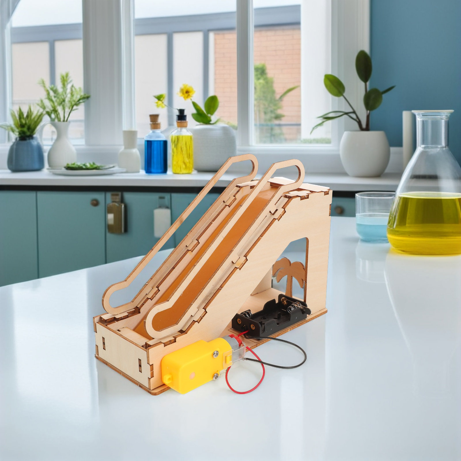 Miniatuur Mechanische Lift Ele - Science Experiment Kit recensie en prijs