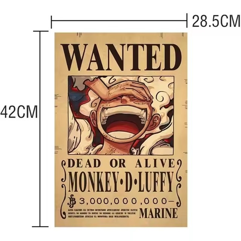 Anime One Piece Bounty Wanted  - Kids Toys Vintage recensie en prijs
