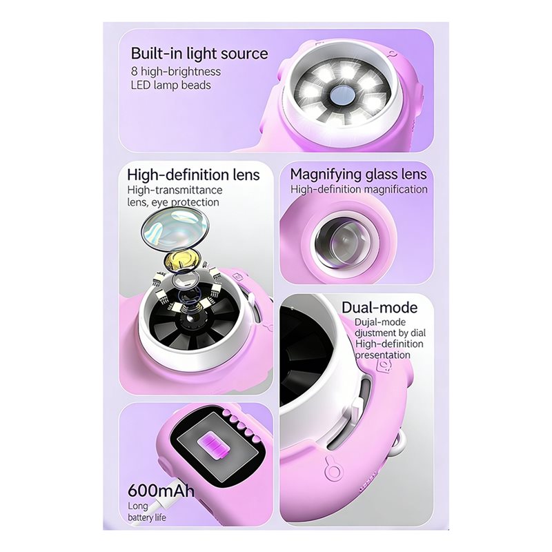 FBIL-2 2-in-1 microscoop voor  - Toys For Kids Video recensie en prijs