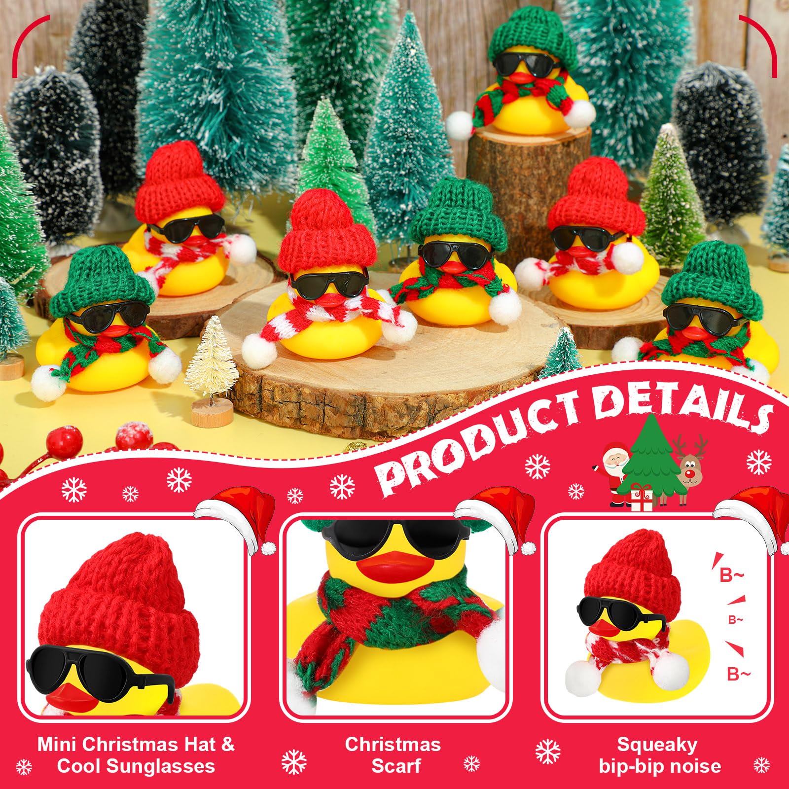 12/24/48 Set Kerst Rubber Eend - Rubber Duck Bath recensie en prijs