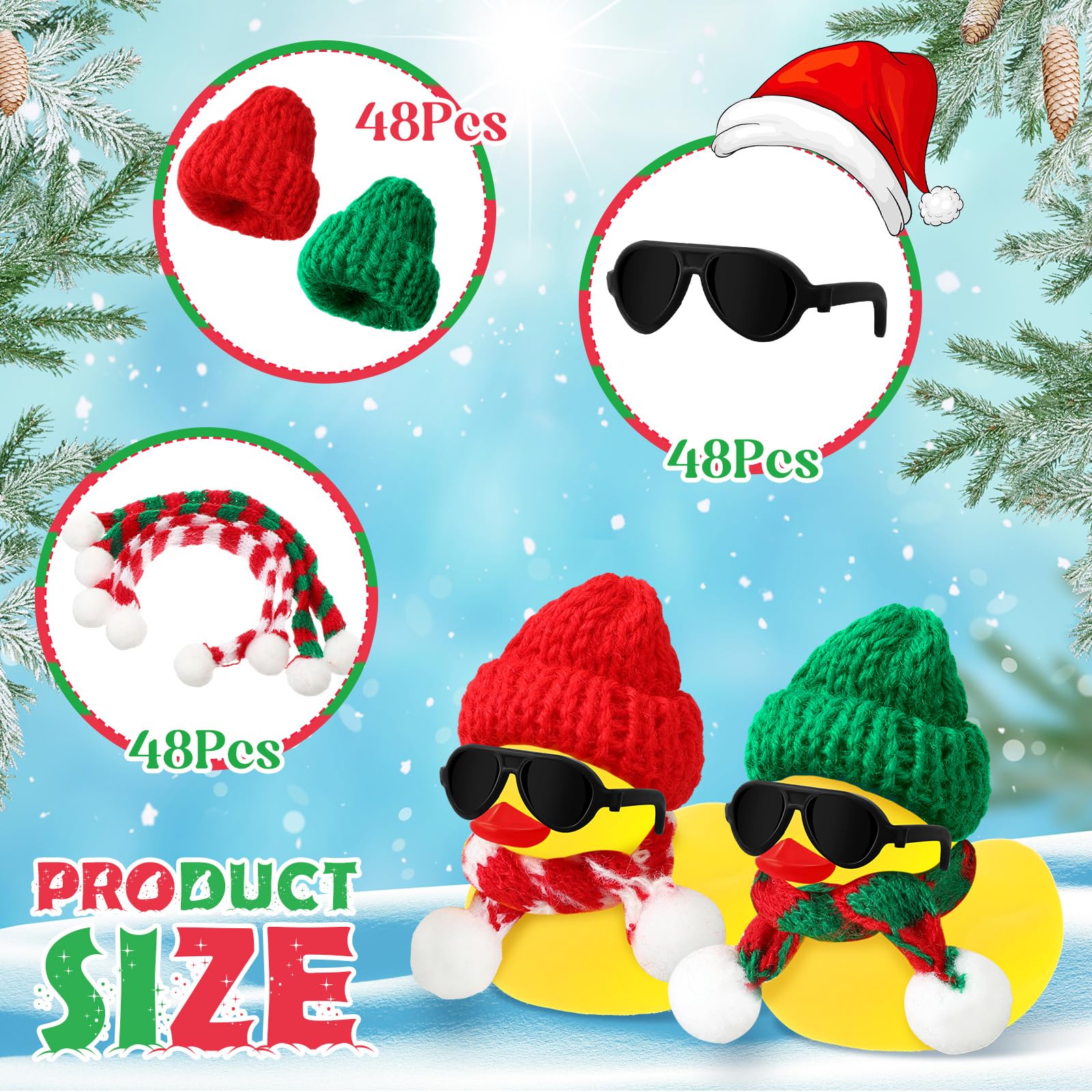 12/24/48 Set Kerst Rubber Eend - Rubber Duck Bath recensie en prijs