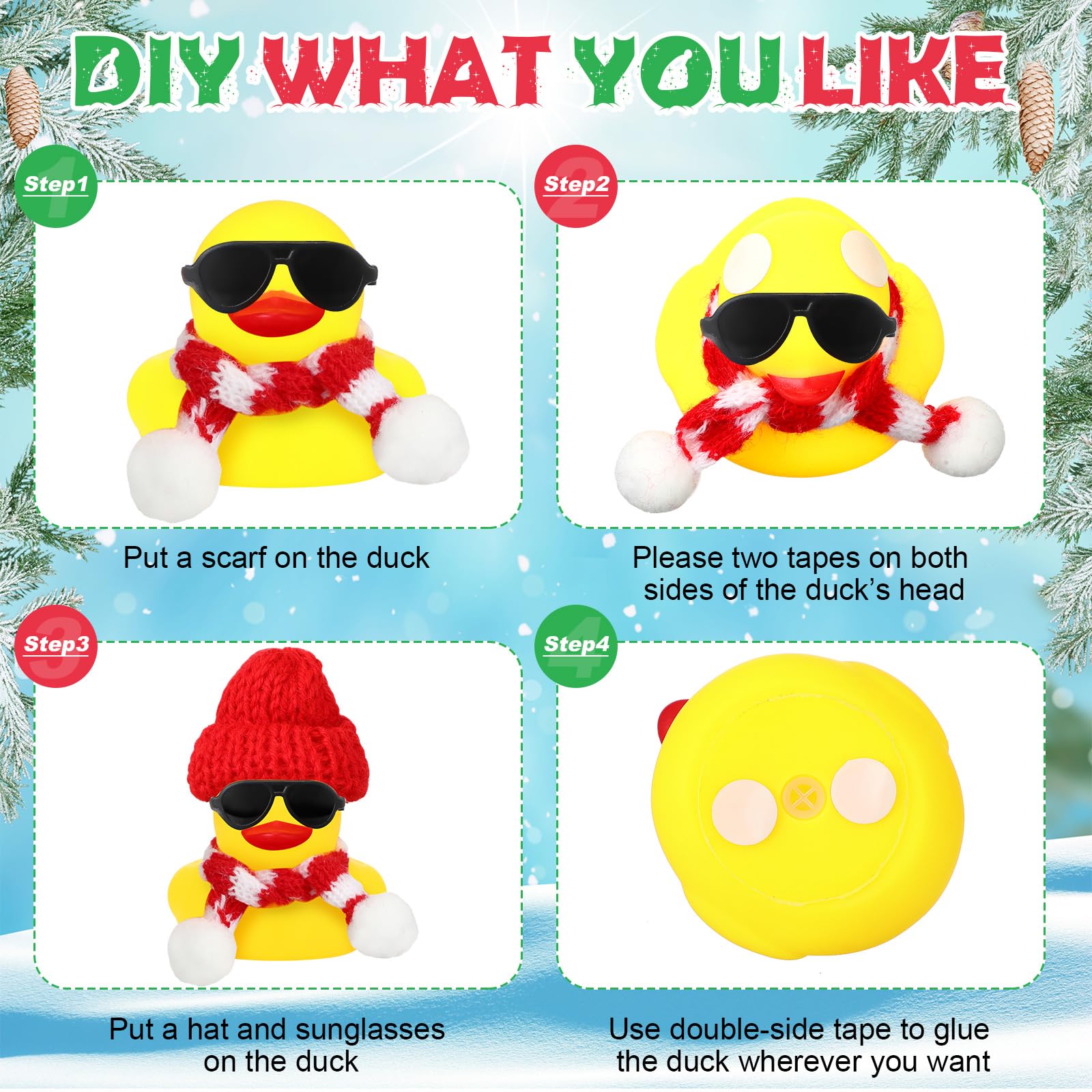 12/24/48 Set Kerst Rubber Eend - Rubber Duck Bath recensie en prijs