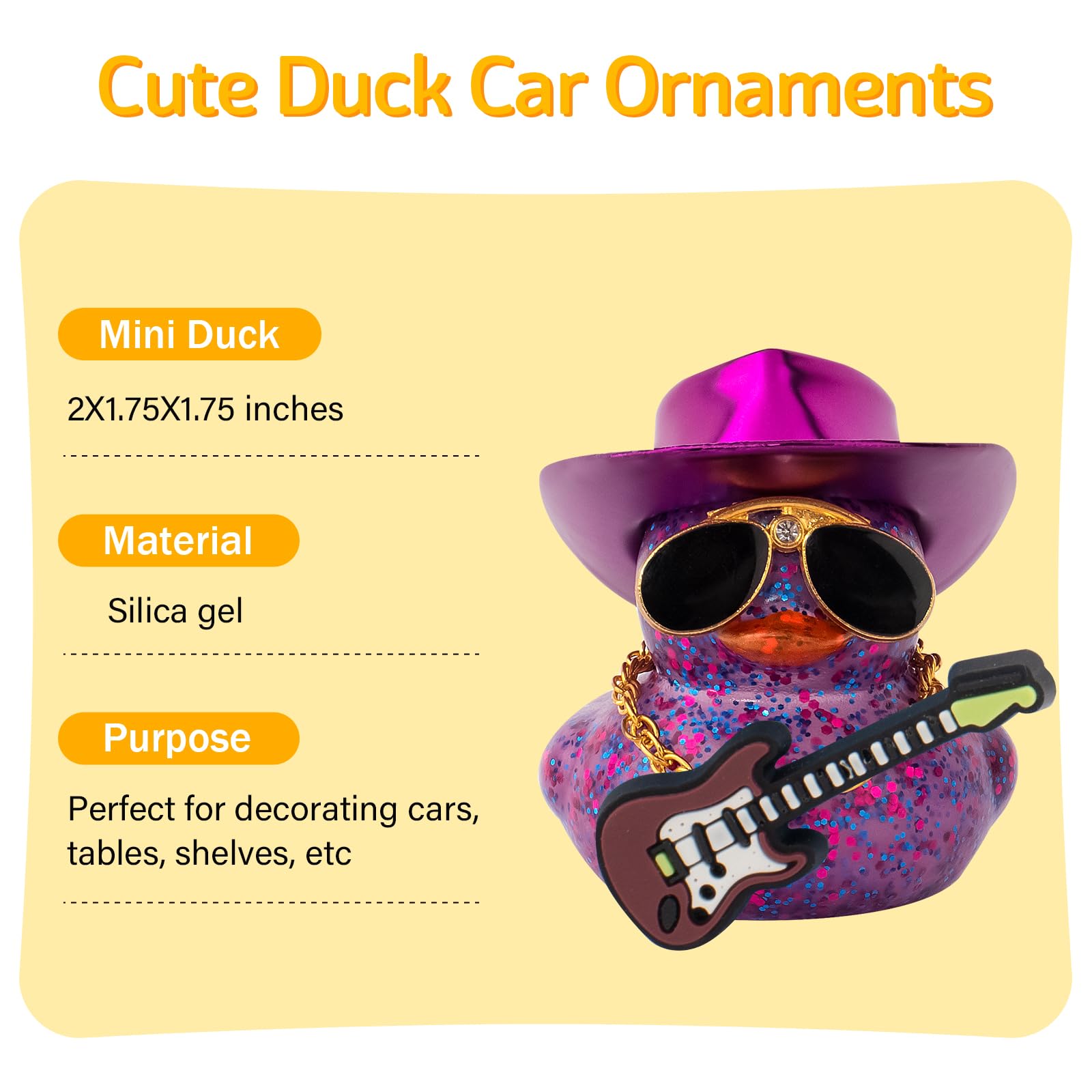 Autodecoraties Laser Cowboyhoe - Rubber Duck Bath recensie en prijs