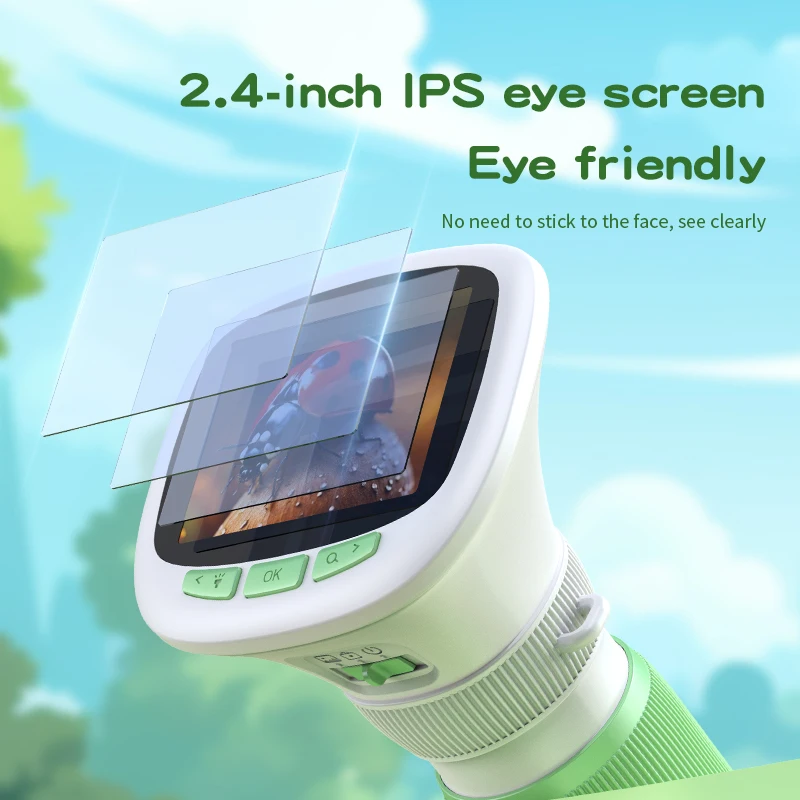 Handmicroscoop voor kinderen m - Microscope Kids Science recensie en prijs
