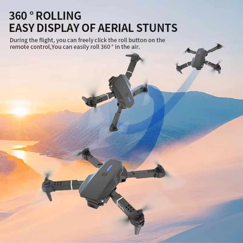 2026 Nieuwe E88 Drone 8K HD Ca - Toys For Kids Video recensie en prijs