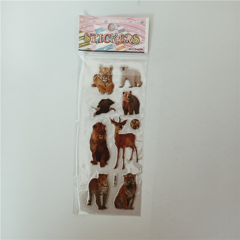 6 stks Wilde Dieren Stijl Stic - Kids Toys Elephant recensie en prijs