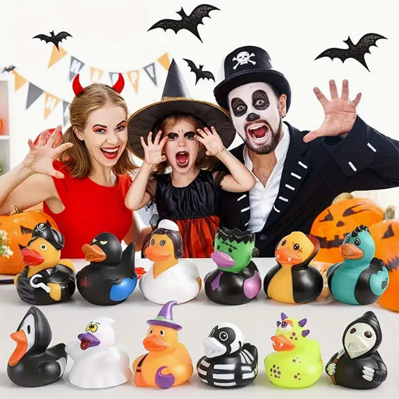 4 STKS Halloween Badeendjes, 2 - Rubber Duck Bath recensie en prijs