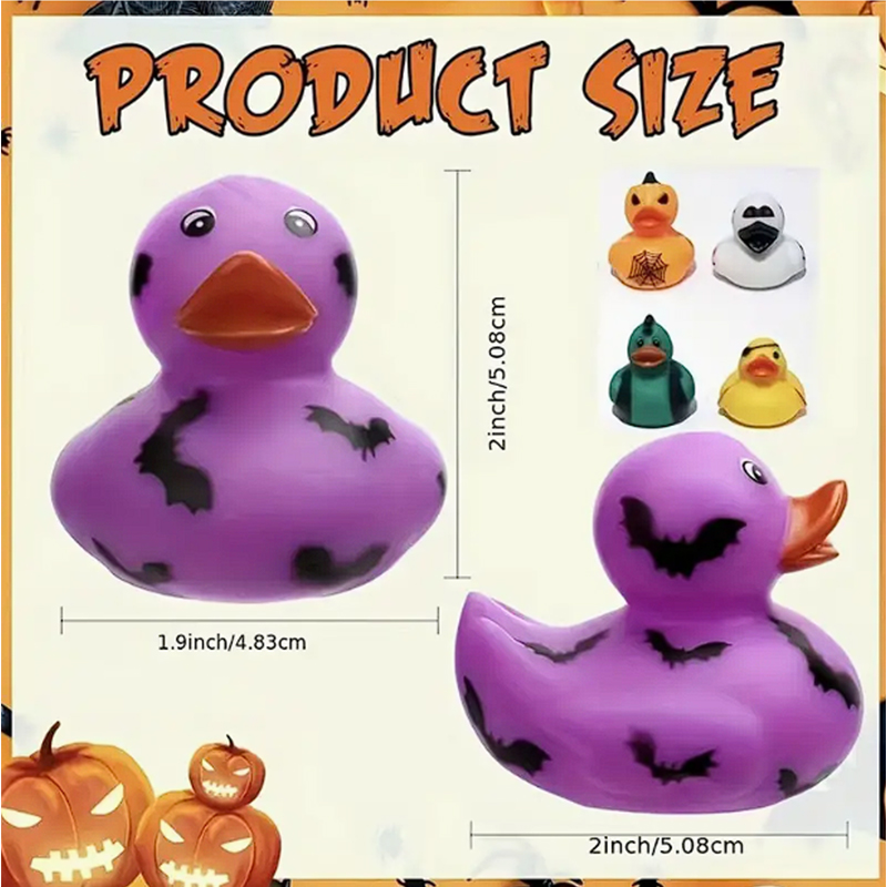 4 STKS Halloween Badeendjes, 2 - Rubber Duck Bath recensie en prijs